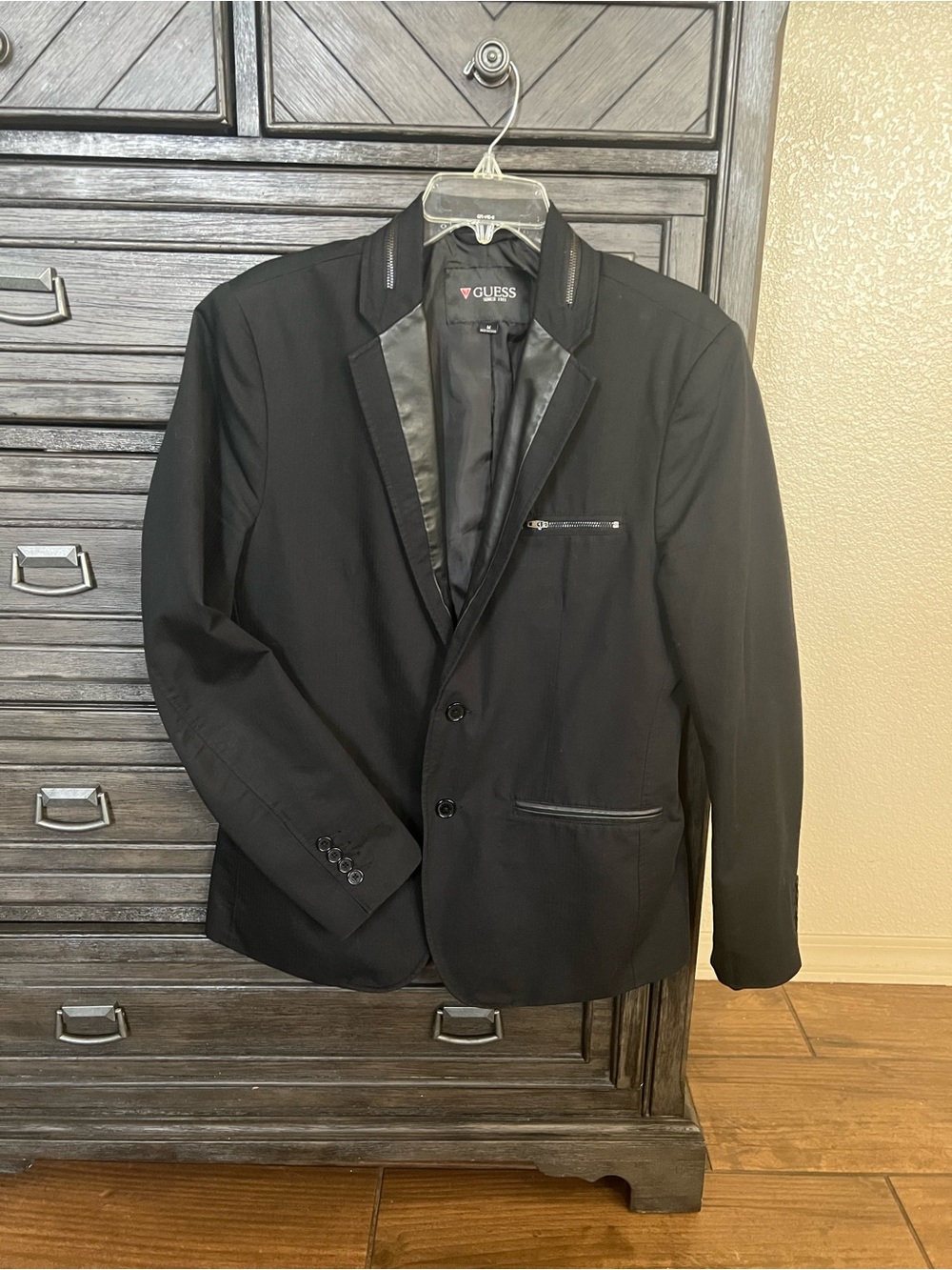 Guess black blazer